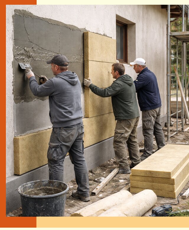 Утепление частного дома в Бугульме — тепло, экономия и надежность