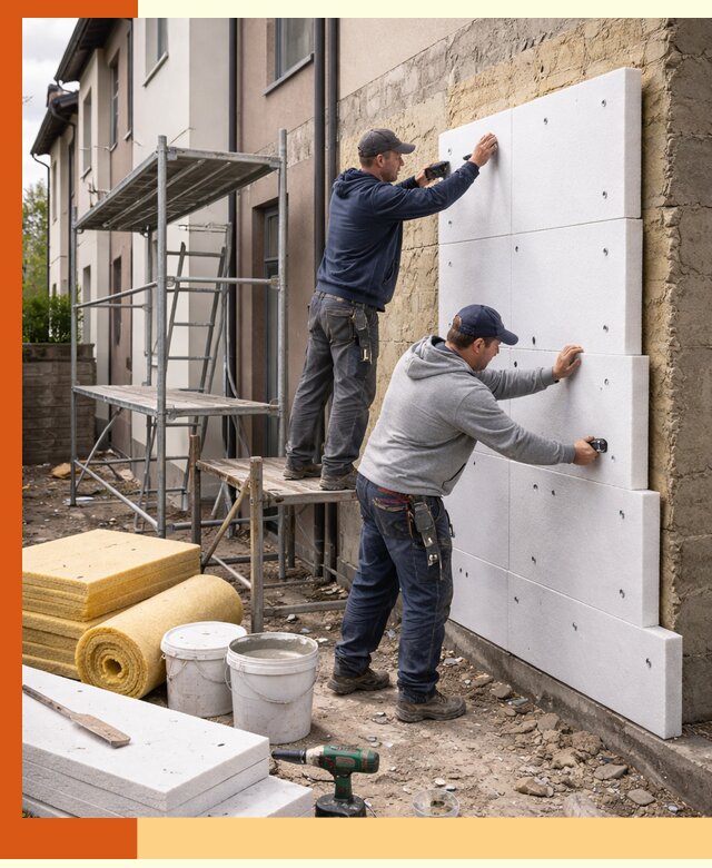 Утепление таунхауса с гарантией комфорта в Бугульме