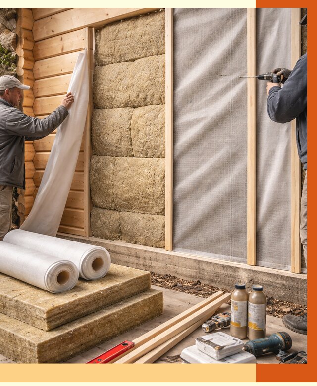 Утепление дома из минибруса в Бугульме от 4549 руб/м2 — заказать профессионально | ТепломастерБгл