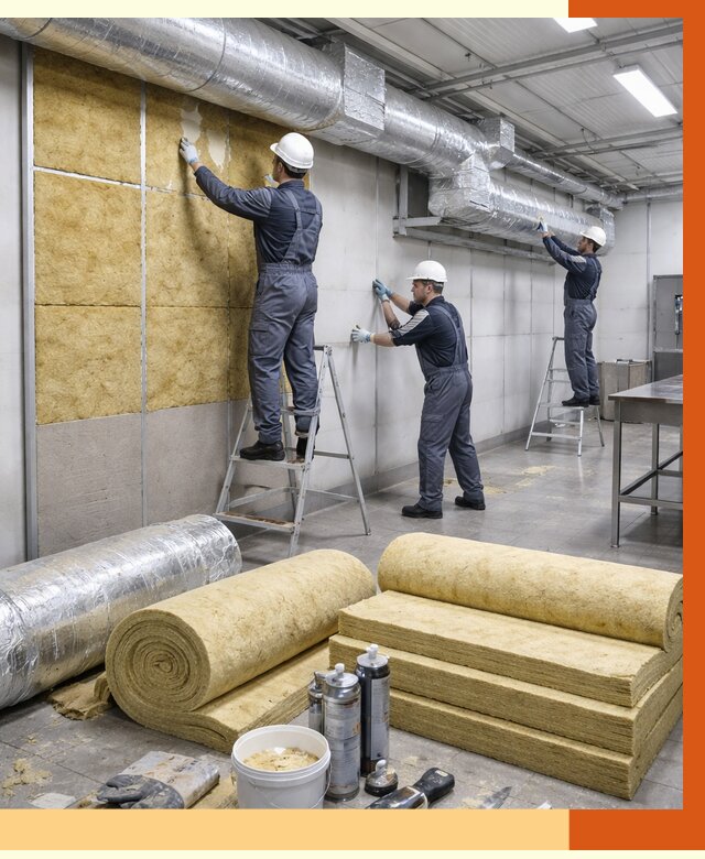 Утепление пищевого цеха в Бугульме от 12635 руб./м² — комплексно под ключ | ТепломастерБгл