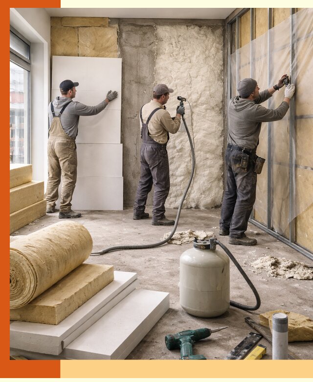 Утепление магазина в Бугульме: комплексные решения по теплоизоляции