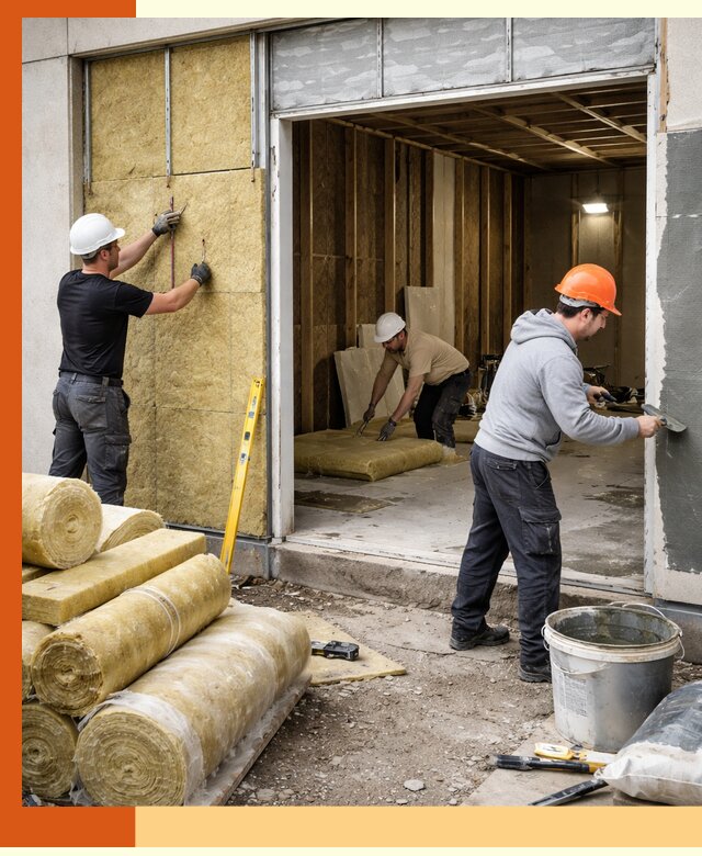 Утепление торгового павильона в Бугульме — качественно и энергоэффективно