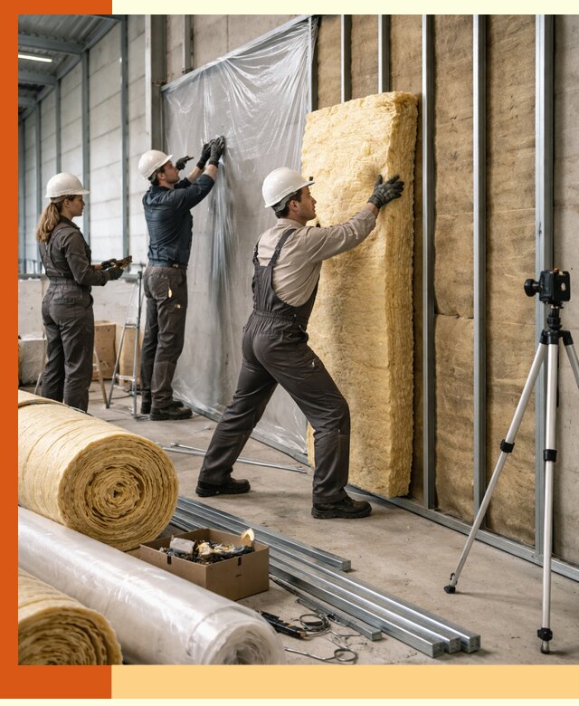 Утепление складского терминала в Бугульме профессионально и надёжно