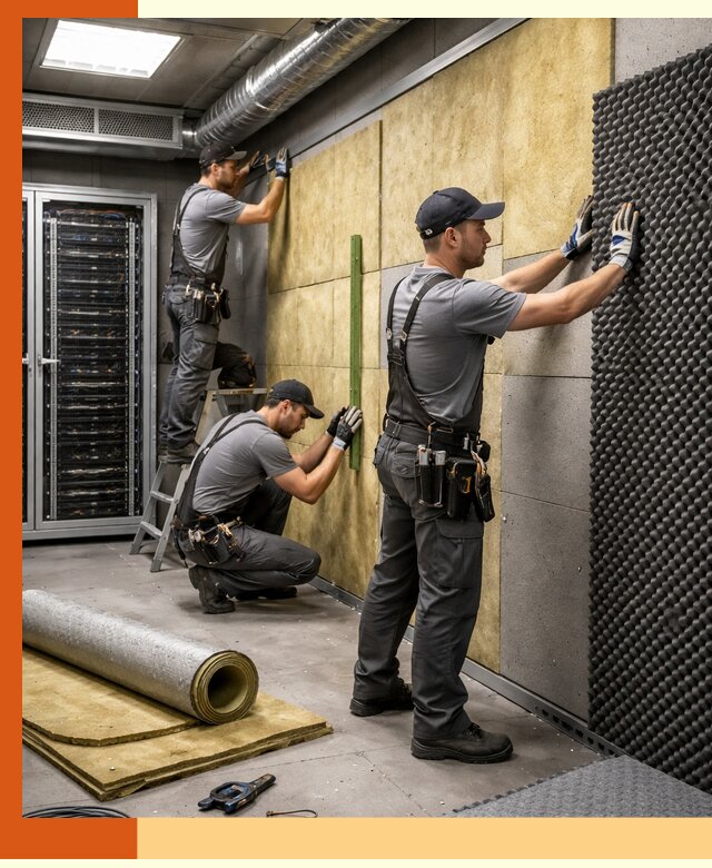 Утепление серверной комнаты профессионально в Бугульме