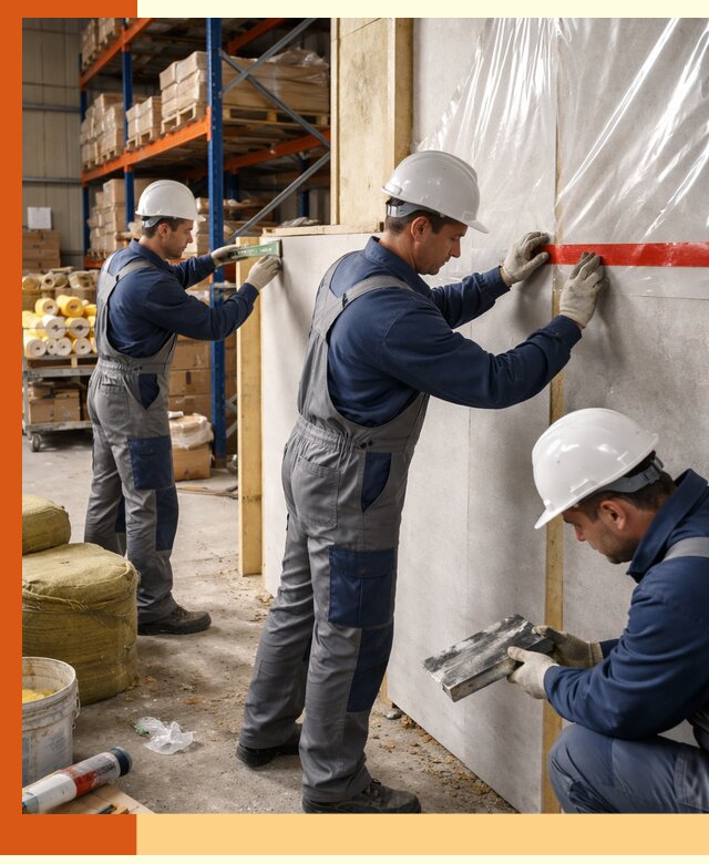 Утепление теплого склада под ключ в Бугульме