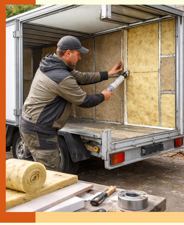 Профессиональное утепление прицепа в Бугульме для любых условий