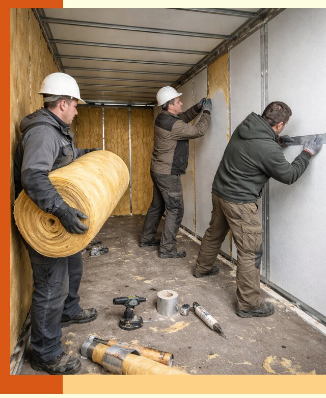 Утепление рефрижераторного контейнера в Бугульме профессионально и надежно