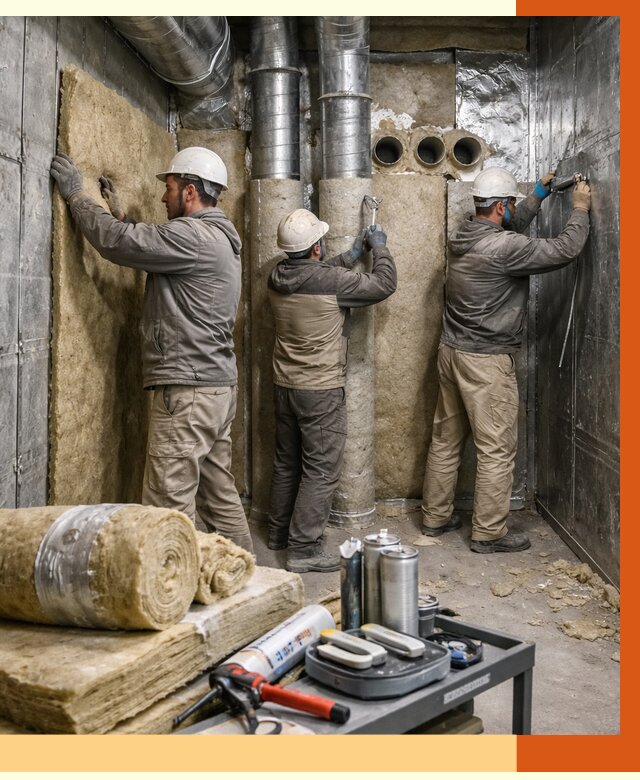 Утепление венткамеры в Бугульме под ключ от 1466 руб. — профессионально | ТепломастерБгл