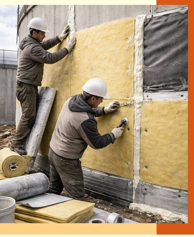 Утепление резервуара в Бугульме от 27797 руб/м2 — монтаж ППУ и комплекс под ключ | ТепломастерБгл