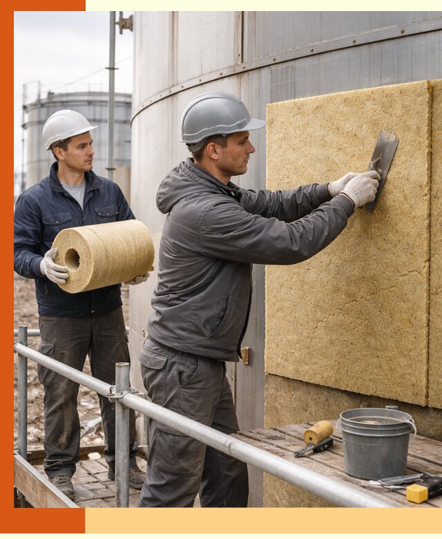Профессиональное утепление резервуара и теплоизоляция в Бугульме