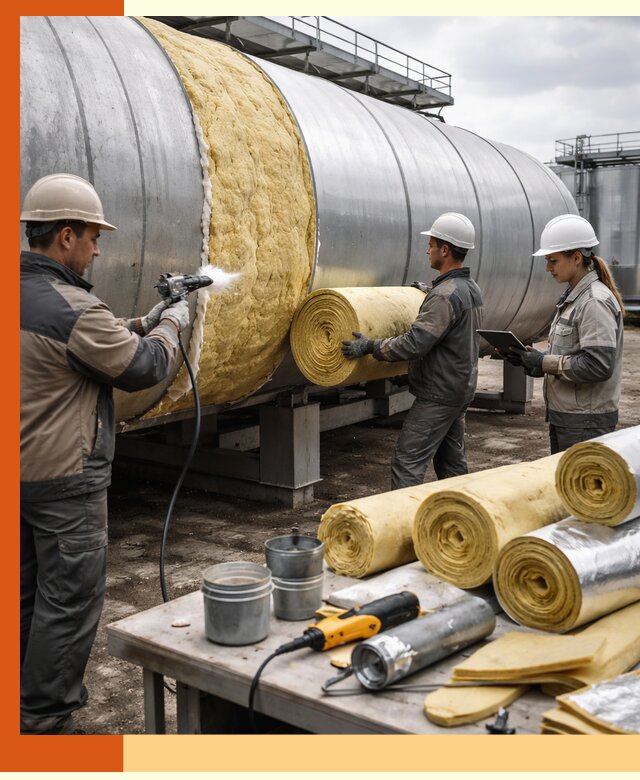 Утепление цистерны в Бугульме — утеплители и монтаж под ключ
