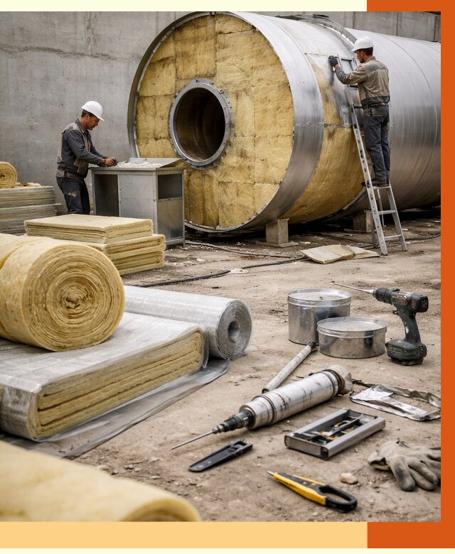 Утепление резервуара с топливом в Бугульме от 27797 руб. под ключ | ТепломастерБгл