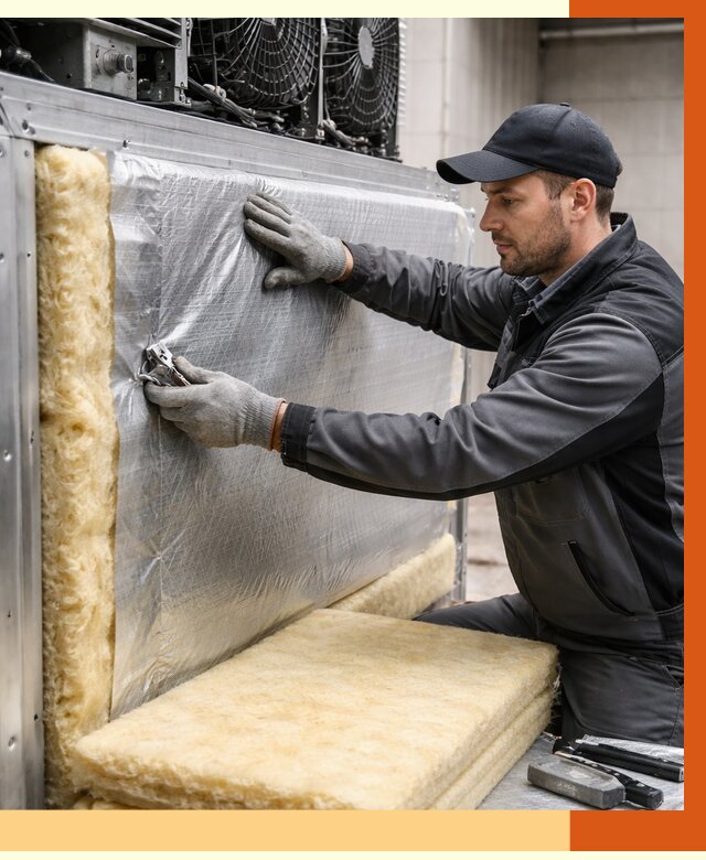 Утепление холодильного агрегата в Бугульме от 8592 руб. под ключ | ТепломастерБгл