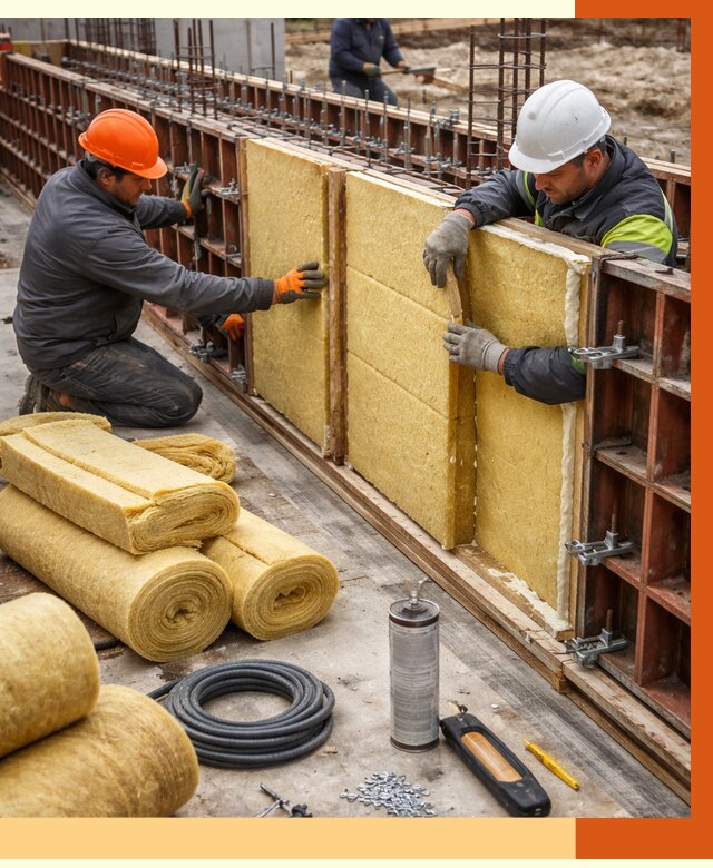 Теплоизоляция опалубки в Бугульме от 7278 руб. за м2 — услуги и монтаж | ТепломастерБгл