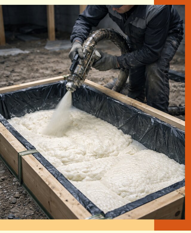 Заливка ППУ в формы в Бугульме от 2527 руб. — утепление форм под ключ | ТепломастерБгл