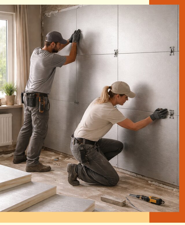 Утепление PIR панелями в Бугульме от 4245 руб. под ключ | ТепломастерБгл