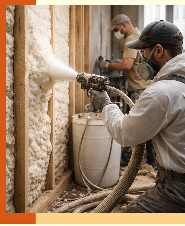 Утепление пеноизолом жилых и коммерческих объектов в Бугульме