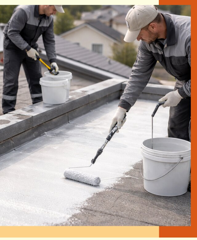 Утепление кровли жидкой теплоизоляцией в Бугульме от 2173 руб./м2 | ТепломастерБгл