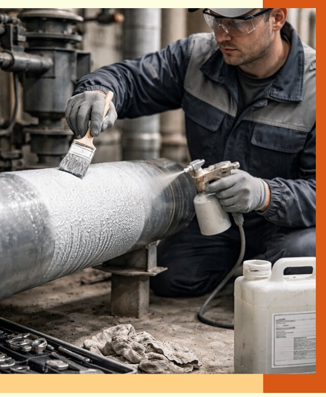 Утепление оборудования жидкой теплоизоляцией в Бугульме от 4549 руб. | ТепломастерБгл