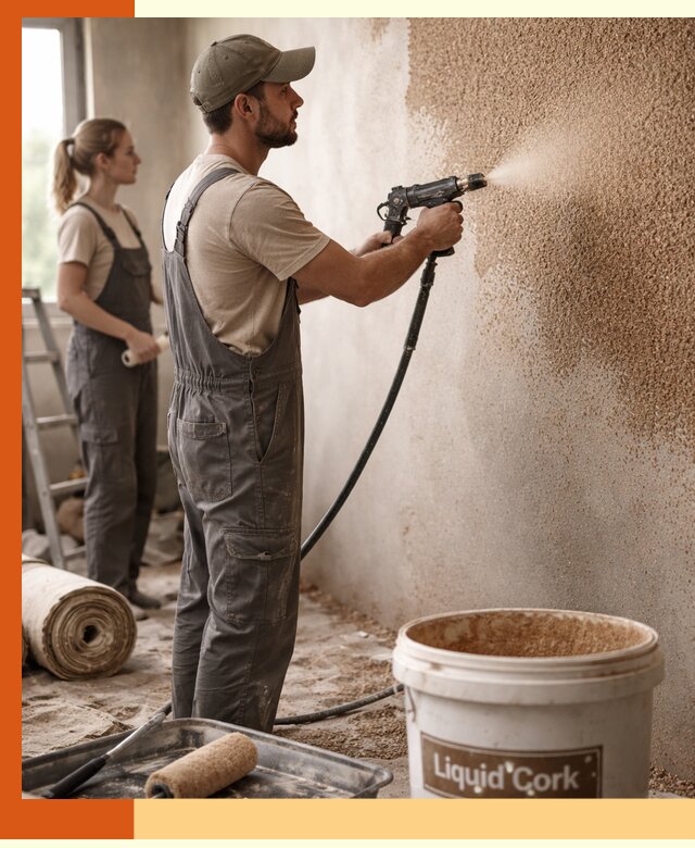 Утепление стен жидкой пробкой в Бугульме эффективное и долговечное