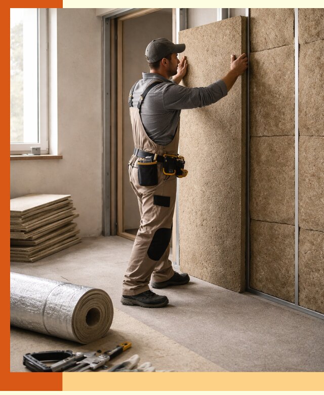 Шумоизоляция дома в Бугульме — комплексная защита от шума