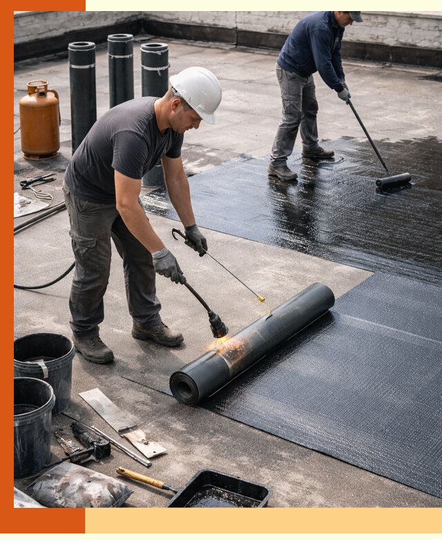 Гидроизоляция кровли в Бугульме — надежная защита от протечек