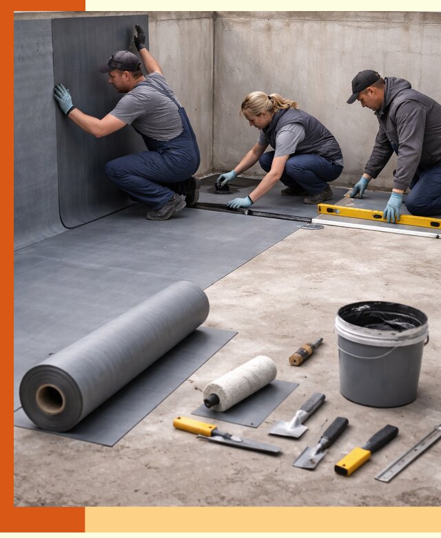 Гидроизоляция бассейна под ключ в Бугульме — надежная защита и герметизация