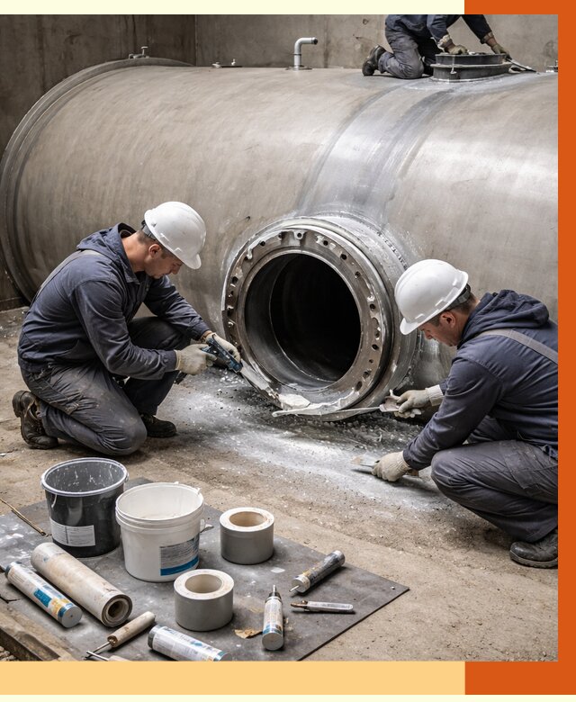 Гидроизоляция резервуара с топливом в Бугульме от 75810 руб. под ключ | ТепломастерБгл