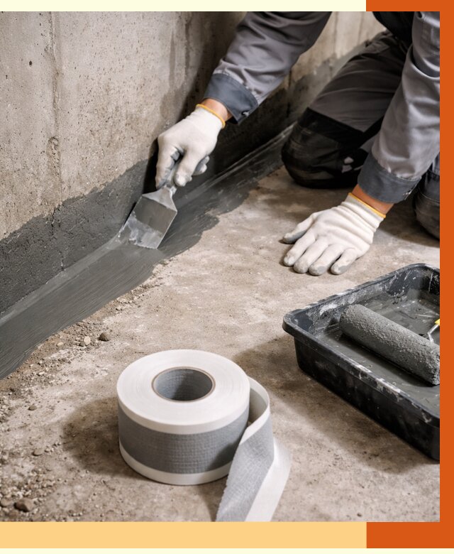 Гидроизоляция швов и герметизация стыков в Бугульме от 1264 руб. | ТепломастерБгл