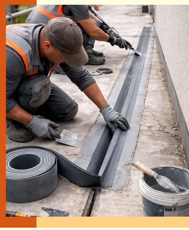 Гидроизоляция деформационного шва в Бугульме профессионально и надежно