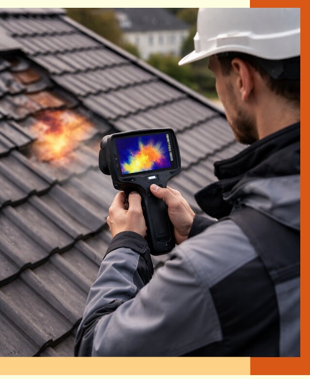 Тепловизионное обследование кровли в Бугульме от 4549 руб. — ТепломастерБгл под ключ