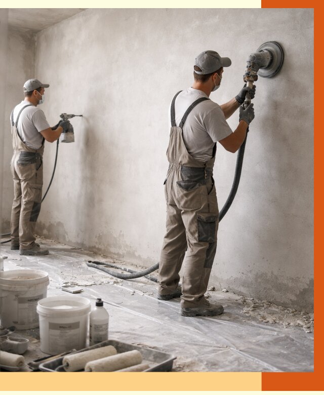 Подготовка поверхности под напыление в Бугульме от 1213 руб. — ТепломастерБгл