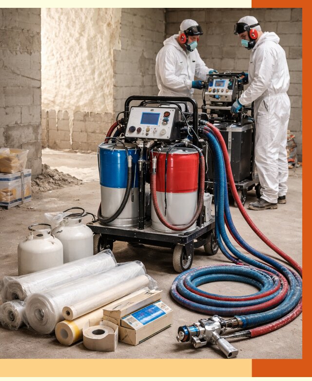 Аренда установки для напыления ППУ в Бугульме от 35378 руб. | ТепломастерБгл